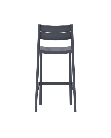 Krzesło Capri Bar ciemnoszare