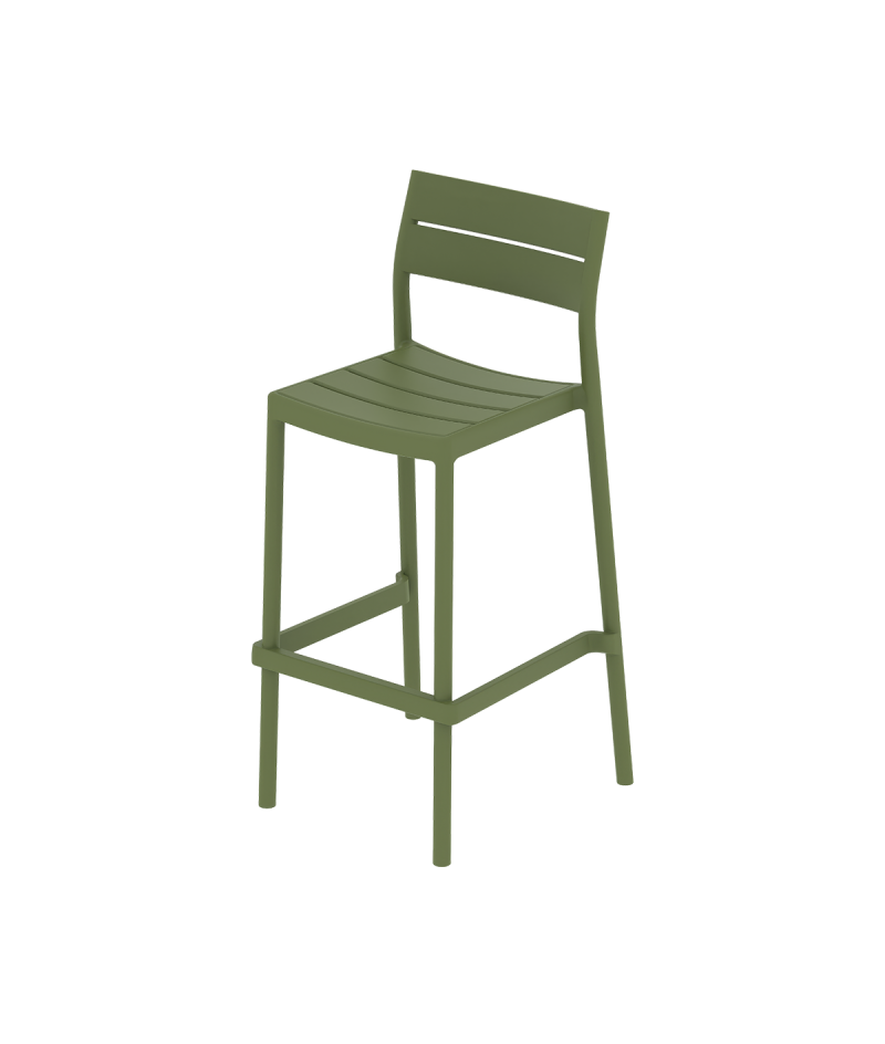 Krzesło Capri Bar zielone
