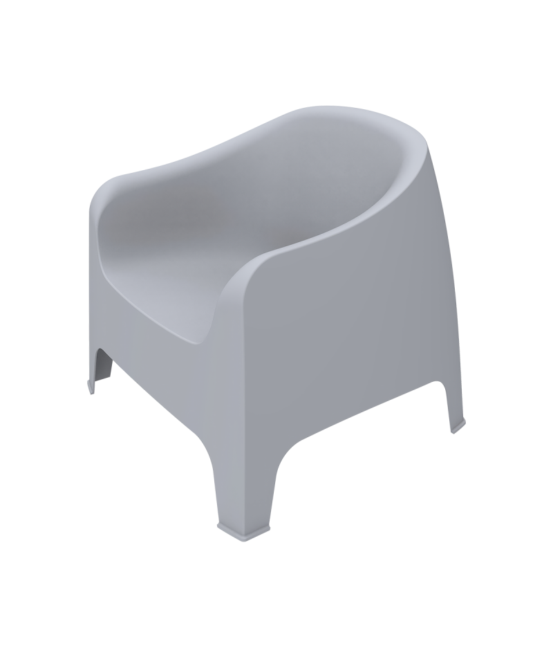 Krzesło Duna jasnoszare