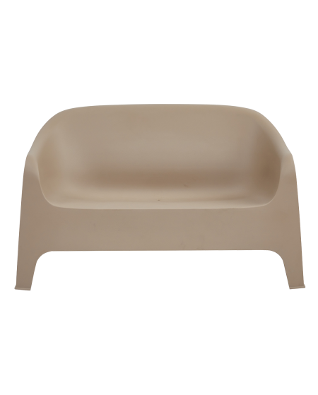 Ławka plastikowa Duna Bench beżowa