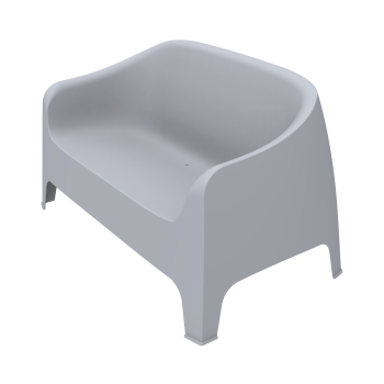 Ławka Duna Bench jasnoszara