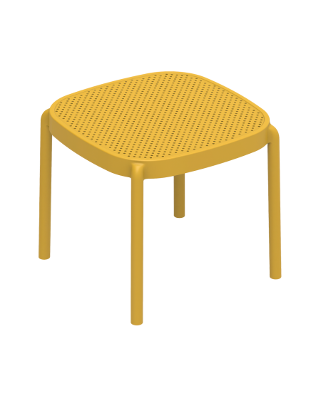 Stolik Aria 46x45 pomarańczowy