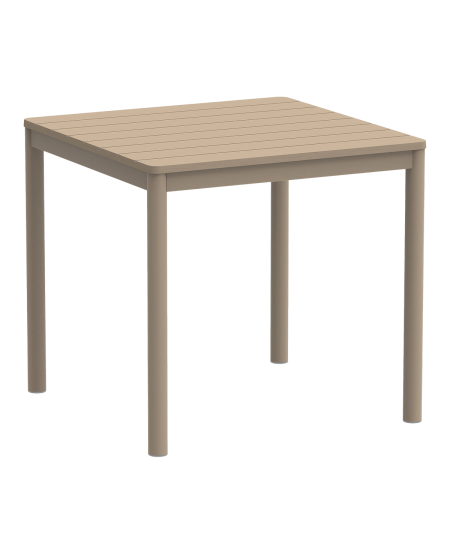 Stolik Terrazza 80x80 beżowy