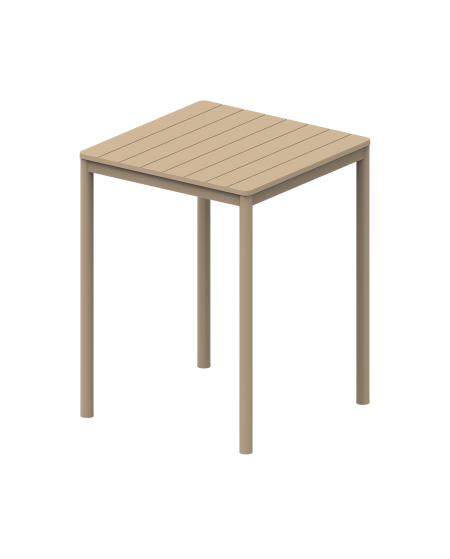 Stolik Terrazza Bar 80x80 beżowy