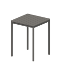 Stolik Terrazza Bar 80x80 ciemnoszary