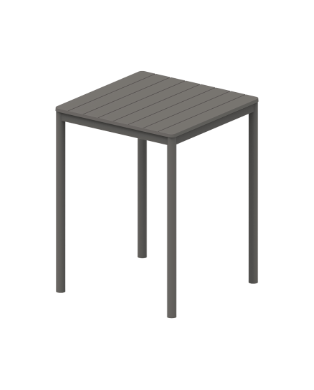 Stolik Terrazza Bar 80x80 ciemnoszary
