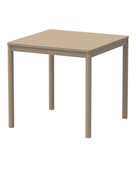 Stolik Terrazza 80x80 beżowy