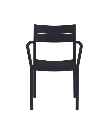 Krzesło Capri Arm czarne