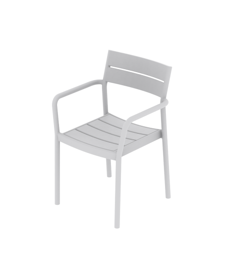 Krzesło Capri Arm popielate