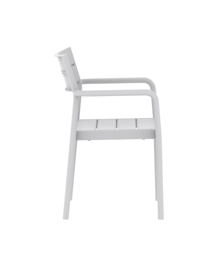 Krzesło Capri Arm popielate