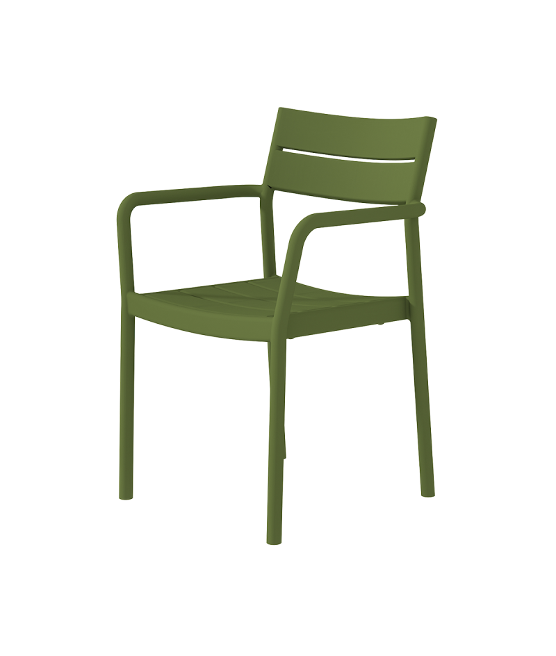 Krzesło Capri Arm zielone