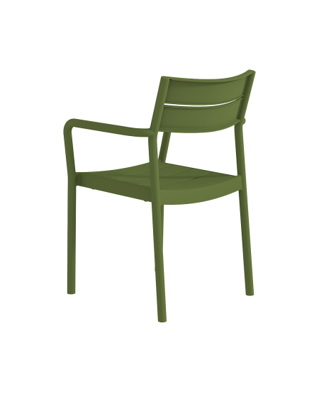 Krzesło Capri Arm zielone