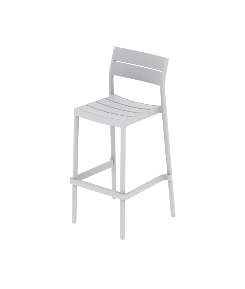 Krzesło Capri Bar popielate