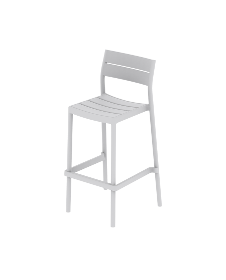 Krzesło Capri Bar popielate