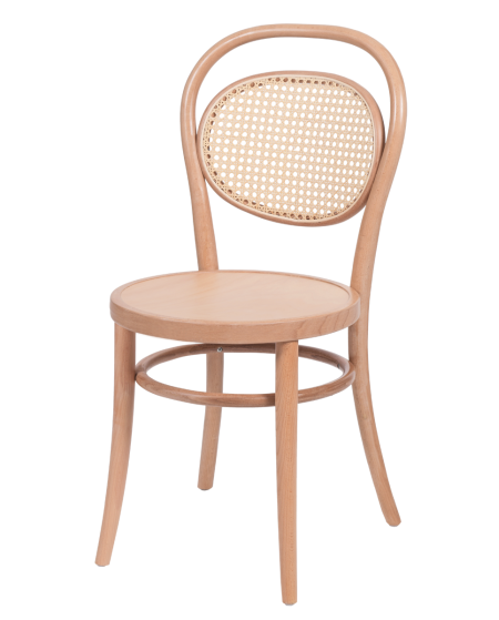 Krzesło drewniane Ellipse naturalny