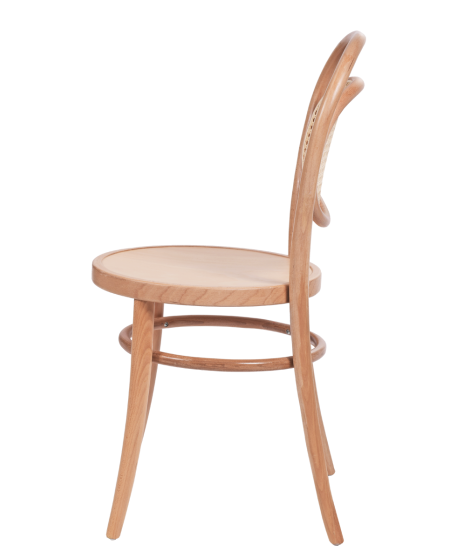 Krzesło drewniane Ellipse naturalny
