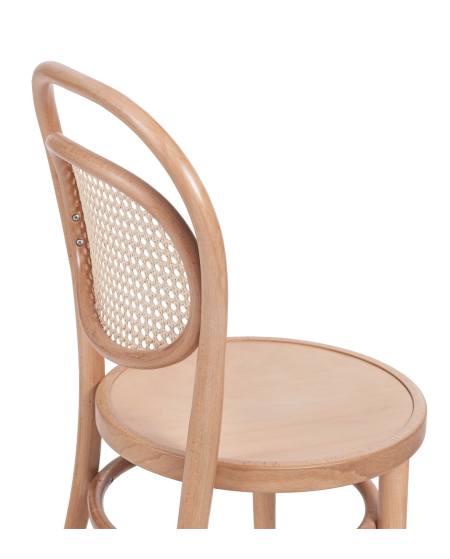 Krzesło drewniane Ellipse naturalny