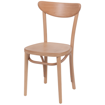 Krzesło drewniane Boomerang naturalny