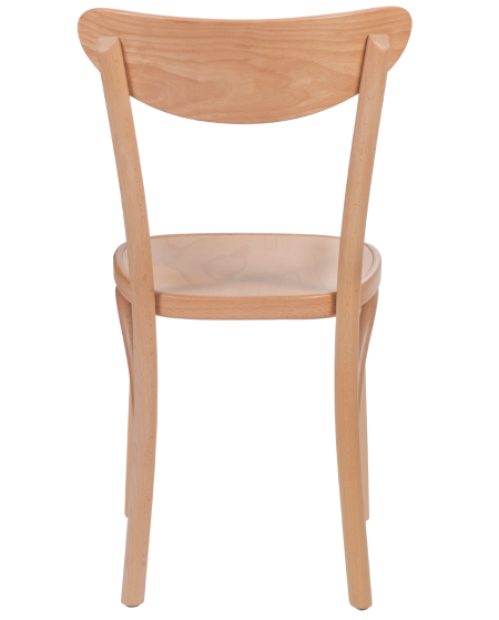 Krzesło drewniane Boomerang naturalny