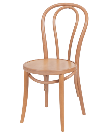 Krzesło drewniane Monet 18 naturalny