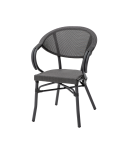 Krzesło Camillo grafitowe