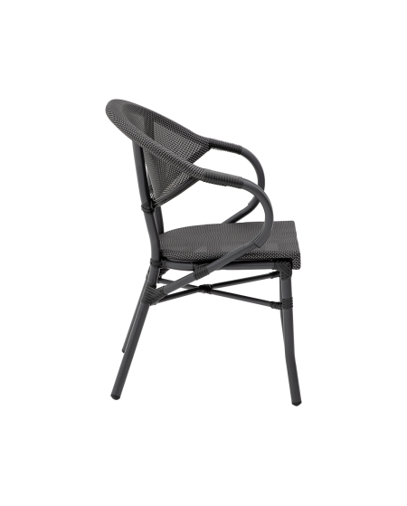 Krzesło Camillo grafitowe