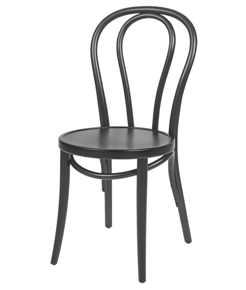 Krzesło drewniane Monet 18 czarne