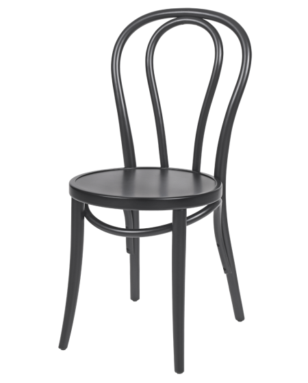 Krzesło drewniane Monet 18 czarne
