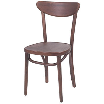 Krzesło drewniane Boomerang orzech