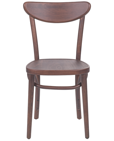Krzesło drewniane Boomerang orzech