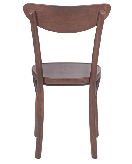 Krzesło drewniane Boomerang orzech