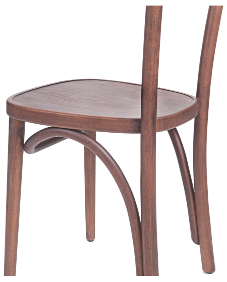 Krzesło drewniane Boomerang orzech