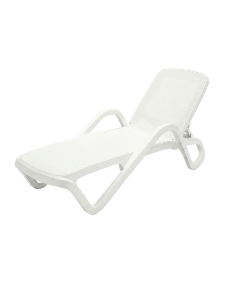 Leżak Marina biały