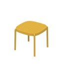 Stolik Aria 46x45 musztardowy