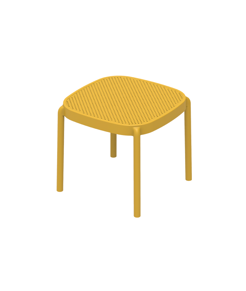 Stolik Aria 46x45 musztardowy