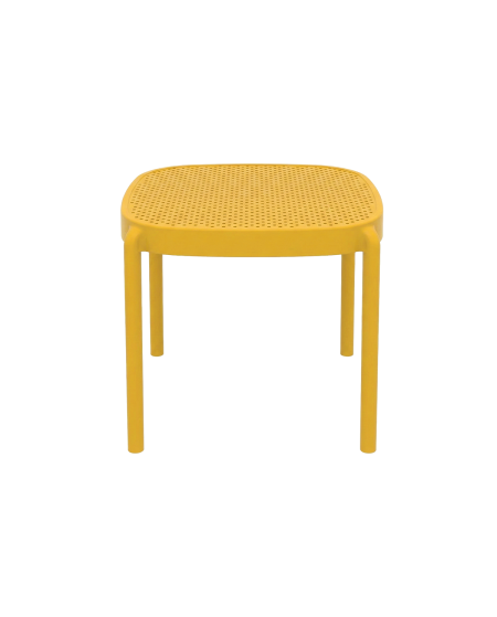 Stolik Aria 46x45 musztardowy
