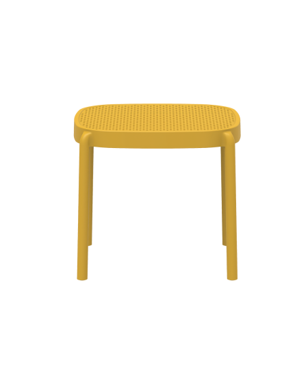 Stolik Aria 46x45 musztardowy
