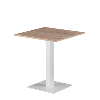 Stolik Alfa S biały blat laminowany