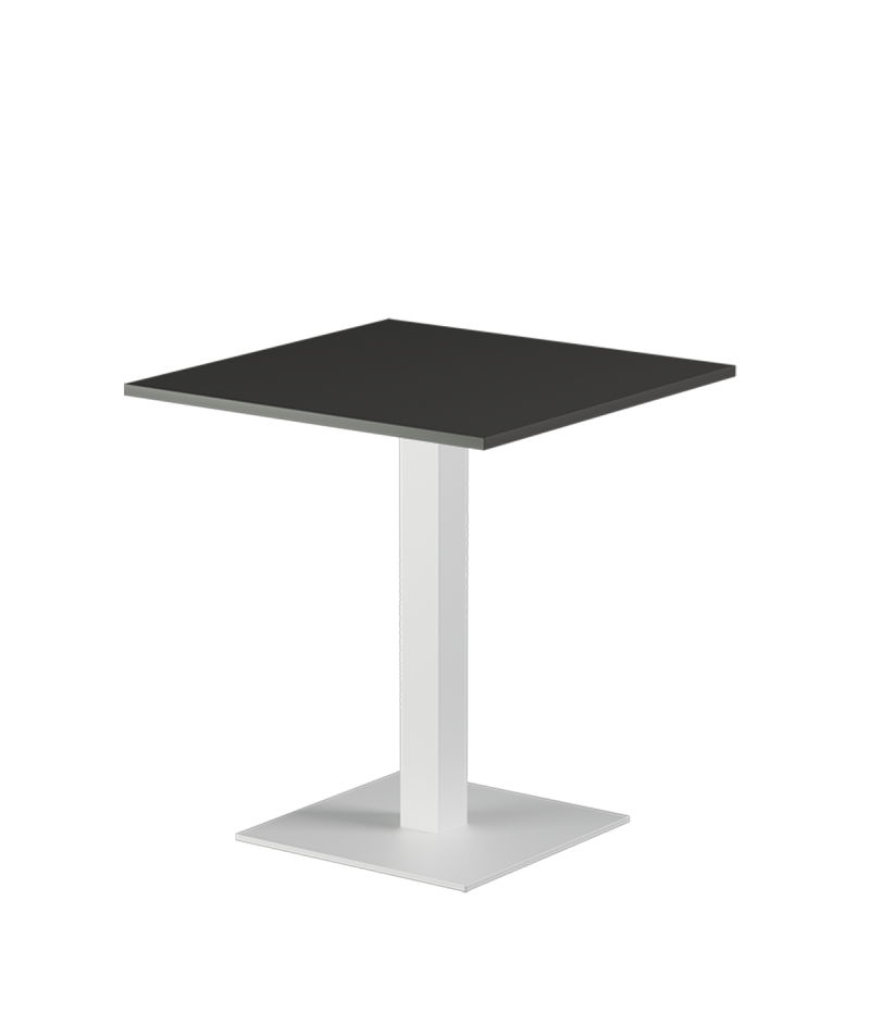 Stolik Alfa S biały blat laminowany