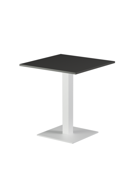 Stolik Alfa S biały blat laminowany