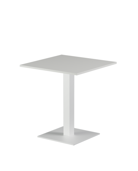 Stolik Alfa S biały blat laminowany