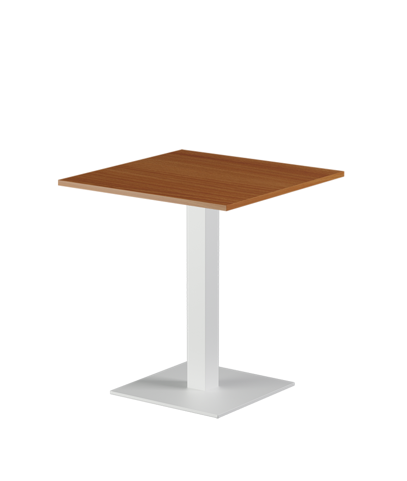 Stolik Alfa S biały blat laminowany