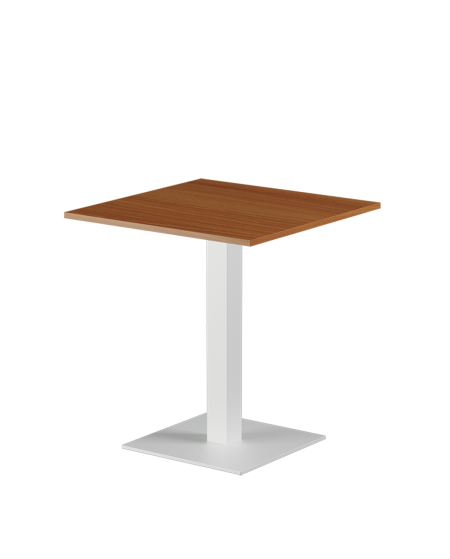 Stolik Alfa S biały blat laminowany