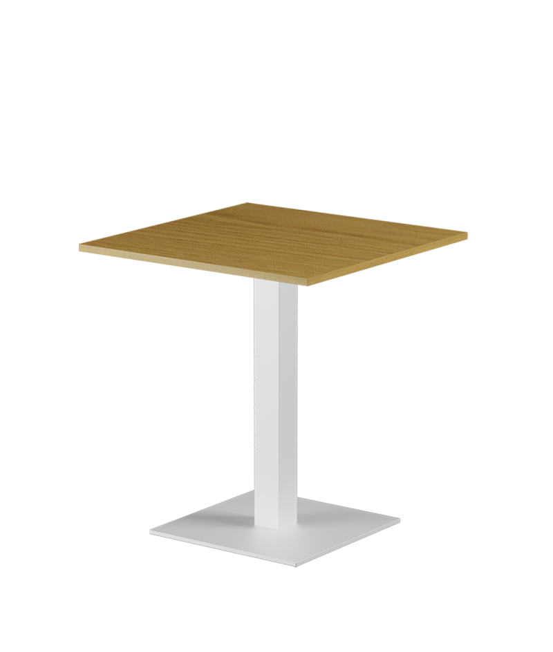 Stolik Alfa S biały blat laminowany