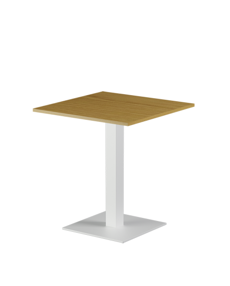 Stolik Alfa S biały blat laminowany