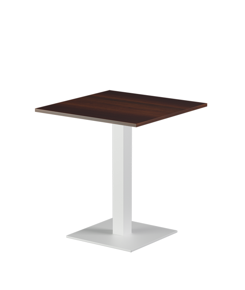 Stolik Alfa S biały blat laminowany