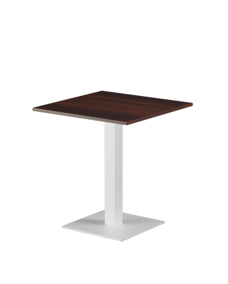 Stolik Alfa S biały blat laminowany