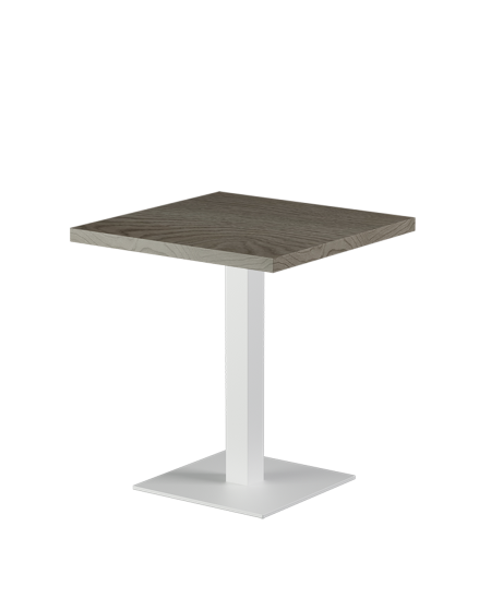 Stolik Alfa S biały blat laminowany