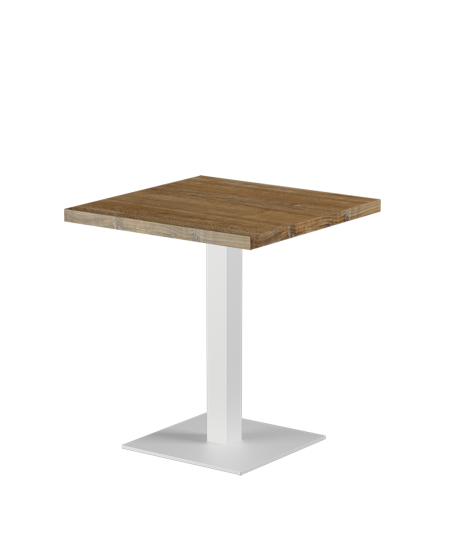 Stolik Alfa S biały blat laminowany