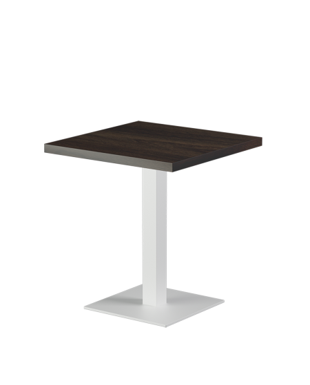 Stolik Alfa S biały blat laminowany